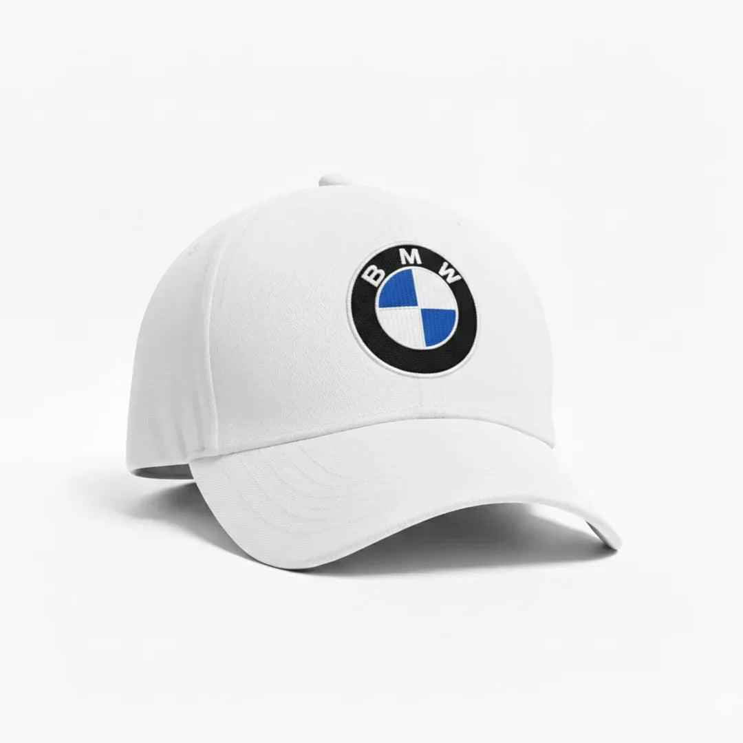 BMW white printed apparel in classic white