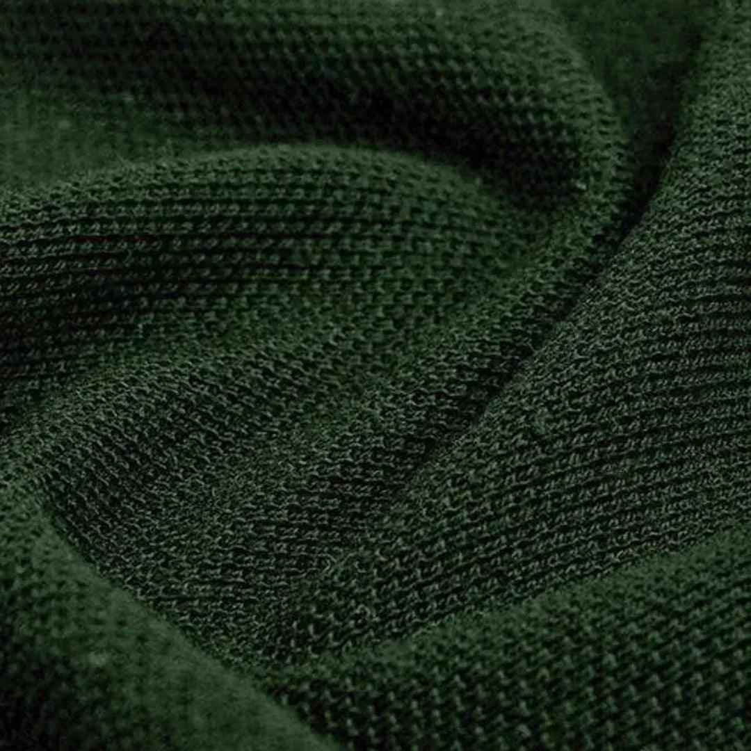 Classic bottle green printed apparel side view